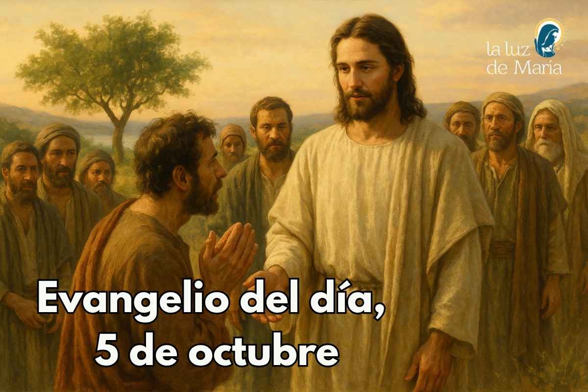 Evangelio del día, 5 de octubre
