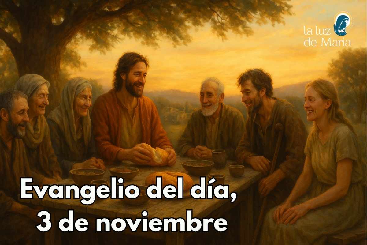 Evangelio del día, 3 de noviembre
