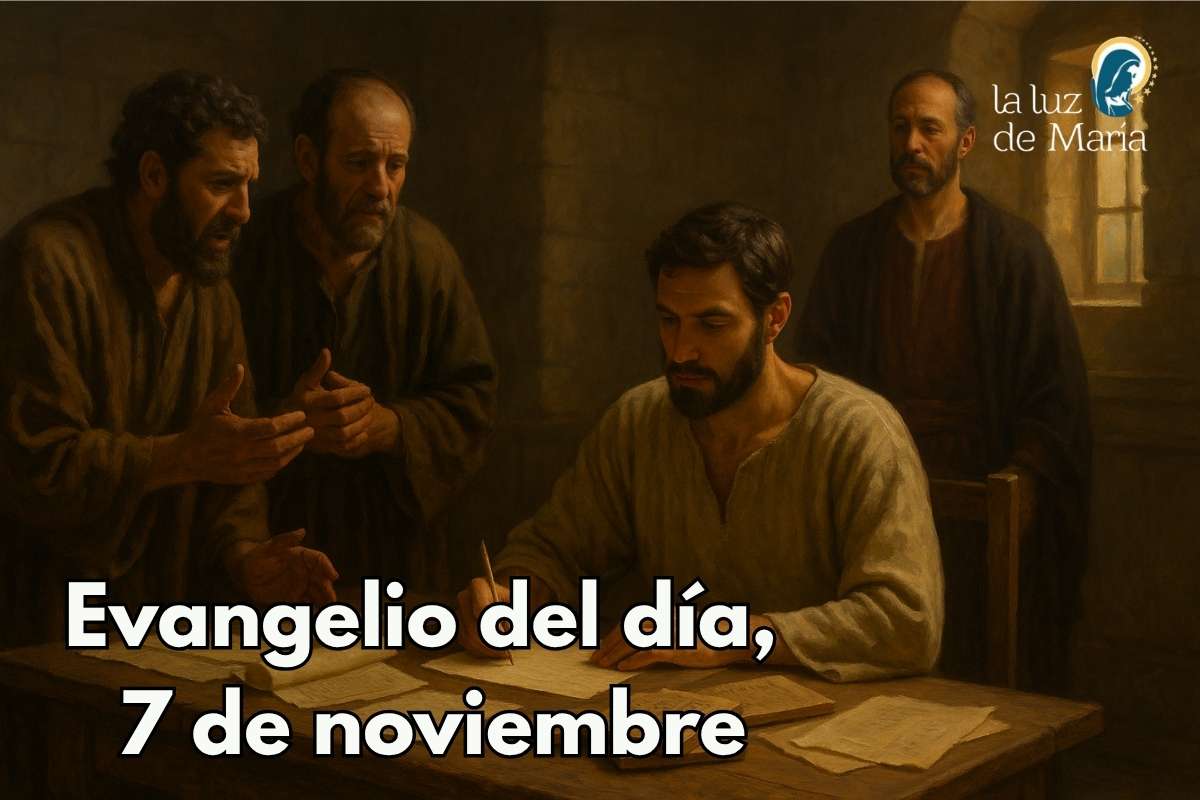 Evangelio del día, 7 de noviembre